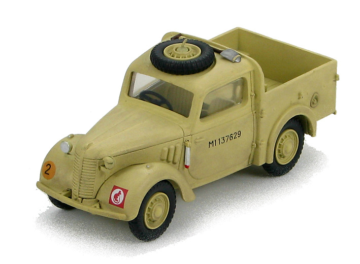 British Light Utility Car Tilly M4424696, North Africa, 1:48, Hobby Master 