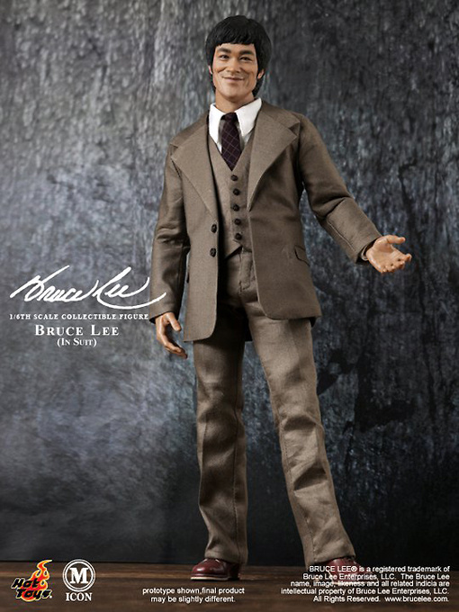 Bruce Lee, Suit Version, 1:6, Hot Toys 