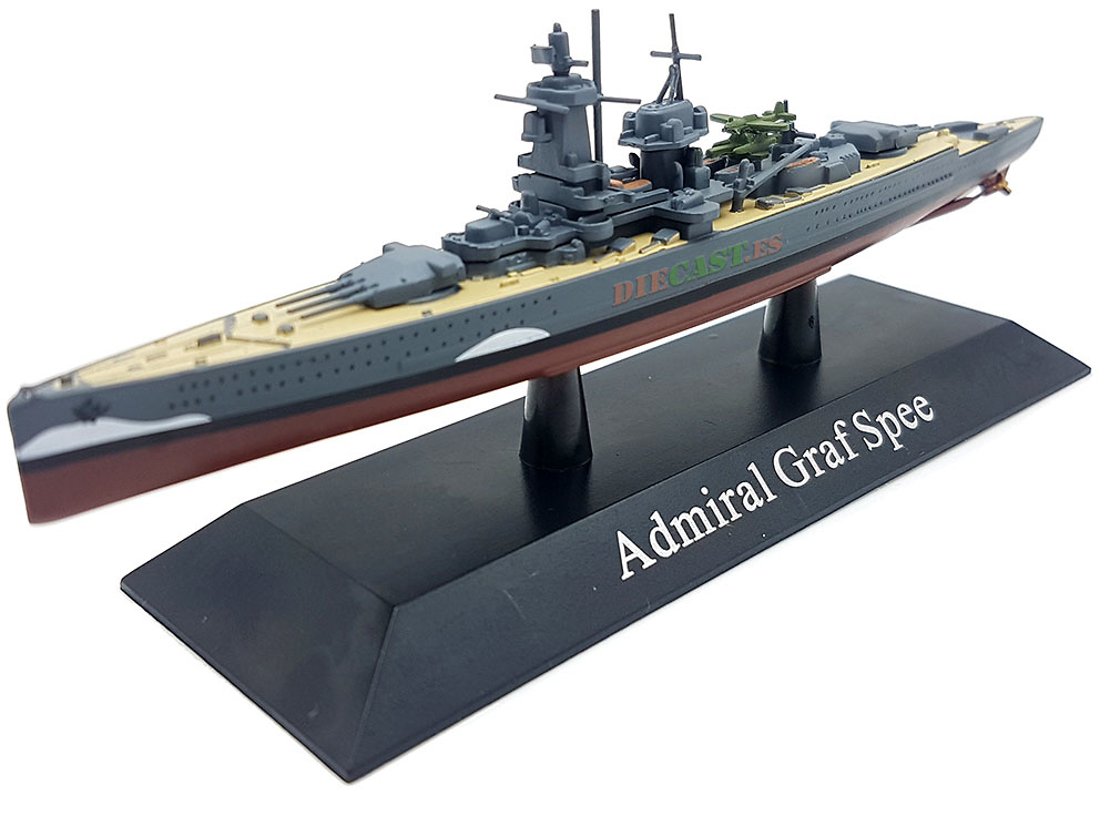 Buque Blindado Admiral Graf Spee, Kriegsmarine, 1936, 1:1250, DeAgostini 