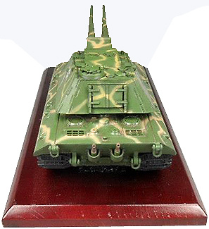 Cañón antiaéreo alemán Flakpanzer E-100, 1:72, Panzerstahl 