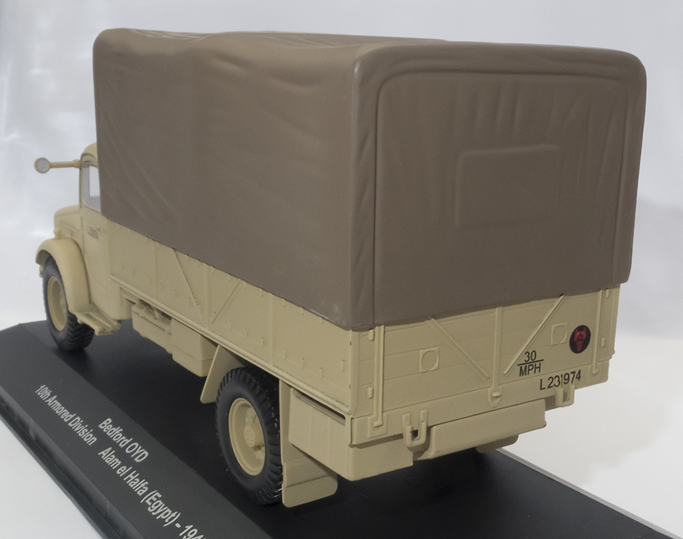 Camión Bedford OYD, 10th Armored Division, Alam el Halfa, Egipto, 1942, 1:43, Atlas 