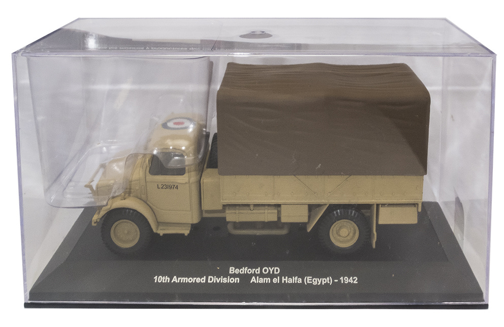 Camión Bedford OYD, 10th Armored Division, Alam el Halfa, Egipto, 1942, 1:43, Atlas 