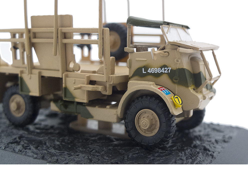 Camión Bedford QL + 6 Pdr. AT Gun, 1st Armoured Division, 8th Army, Egipto, 1941, 1:72, Altaya 