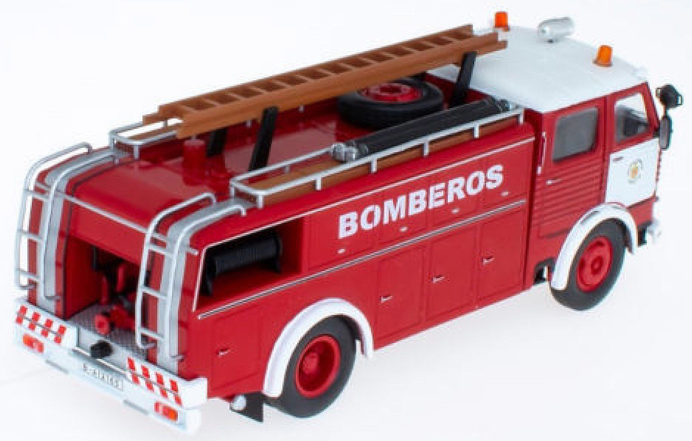 Camión Bomberos Pegaso Comet 1091/1, Barcelona, 1963, 1/43, Salvat 