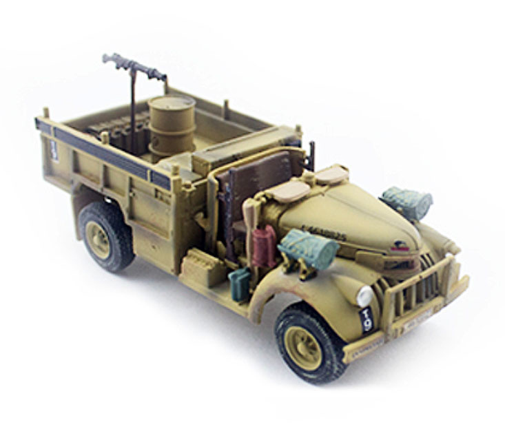 Camión Chevrolet WB 30 cwt 4x2, Grupo del Desierto de Largo Alcance (LRDG), Ejército Británcio, Norte de Africa, 1942, 1:72, PMA 