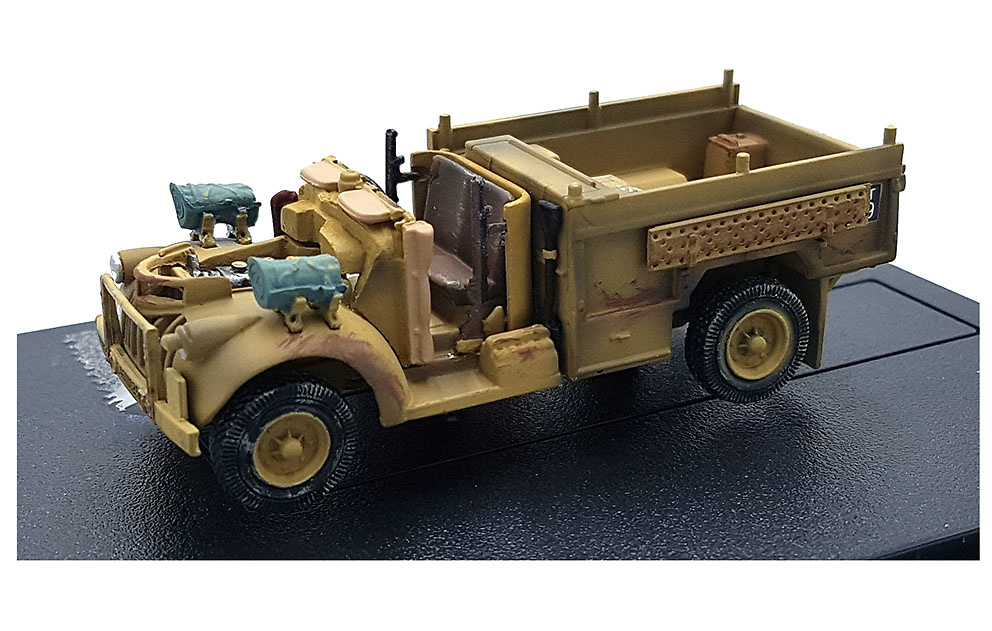 Camión Chevrolet WB 30 cwt 4x2, Grupo del Desierto de Largo Alcance (LRDG), Ejército Británcio, Norte de Africa, 1942, 1:72, PMA 