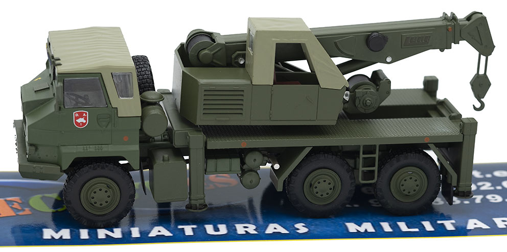 Camión Grúa Pegaso 7323, División Acorazada nº 1 Brunete, Ejército de Tierra, 1990, 1/43, Salvat 