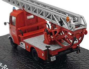 Camión de bomberos Mercedes-Benz L319, 1:72, Atlas Editions 