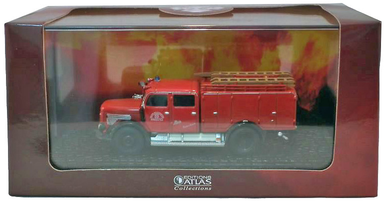 Camión de bomberos Steyr 380, 1:72, Atlas Editions 