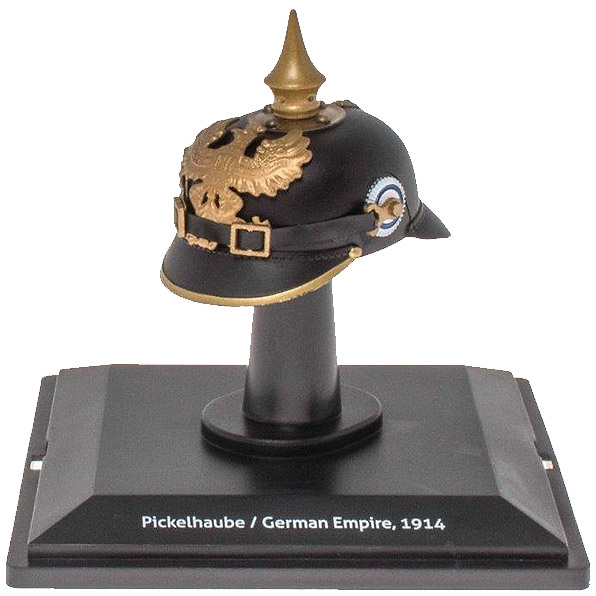 Casco Pickelhaube, Imperio alemán, año1914, Escala 1:5 