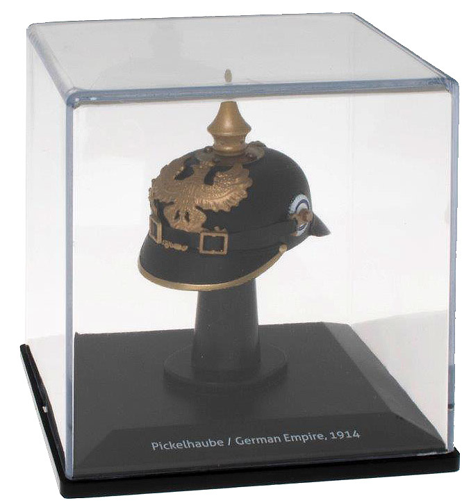 Casco Pickelhaube, Imperio alemán, año1914, Escala 1:5 