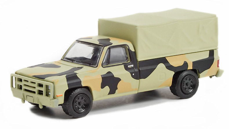 Chevrolet M1008 CUCV (Commercial Utility Cargo Vehicle), 1984, 1/64, Greenlight 