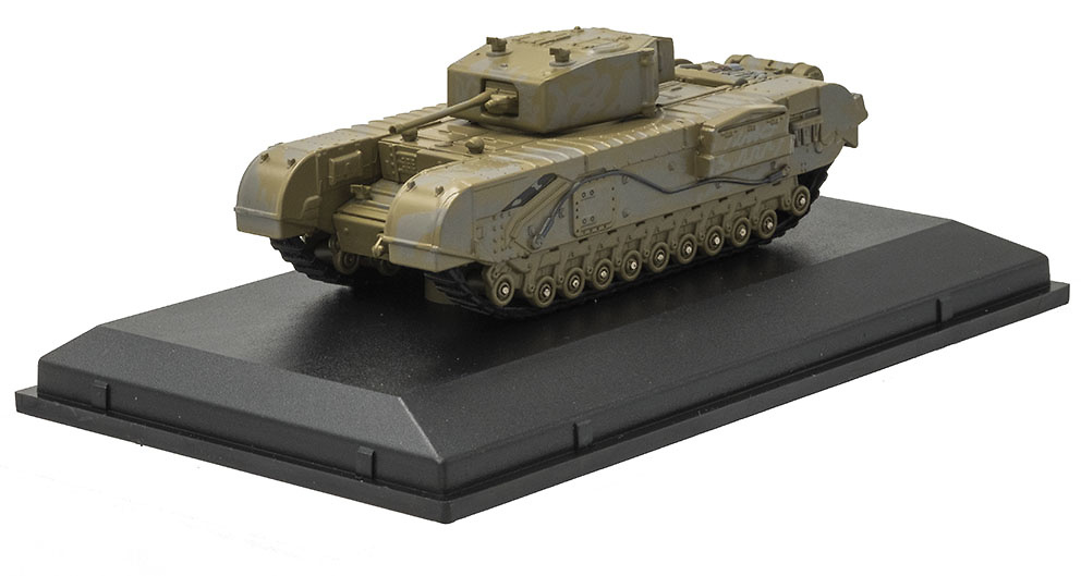 Churchill Mk III, Tanque Pesado, 142 RAC, Túnez, 1943, 1:76, Oxford 