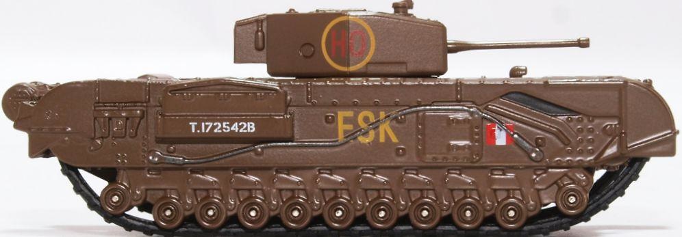 Churchill Mk III, Tanque Pesado, 6th Guards Brigade, Reino Unido, 1943, 1:76, Oxford 