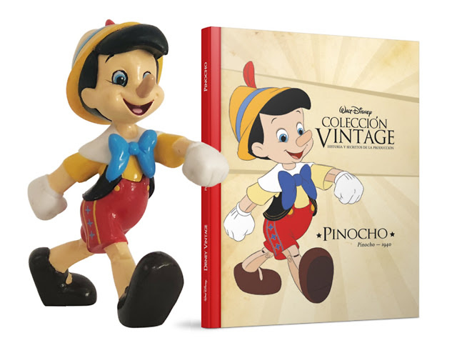 Colección de 10 figuras de personajes clásicos Disney + 10 libros y caja metálica 