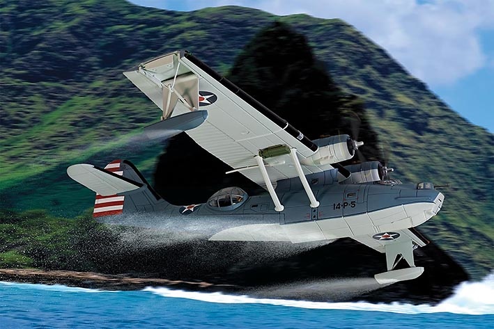 Consolidated PBY5A Catalina, Pearl Harbor, 80 Aniversario, 1:72, Corgi 