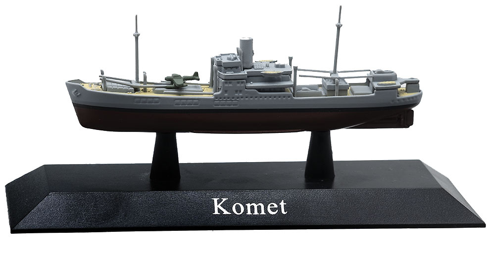 Crucero Auxiliar Komet, Kriegsmarine, 1940, 1:1250, DeAgostini 