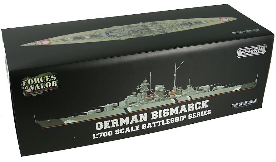 Crucero Bismarck, Kriegsmarine, 1939-1941, 1:700, Forces of Valor 
