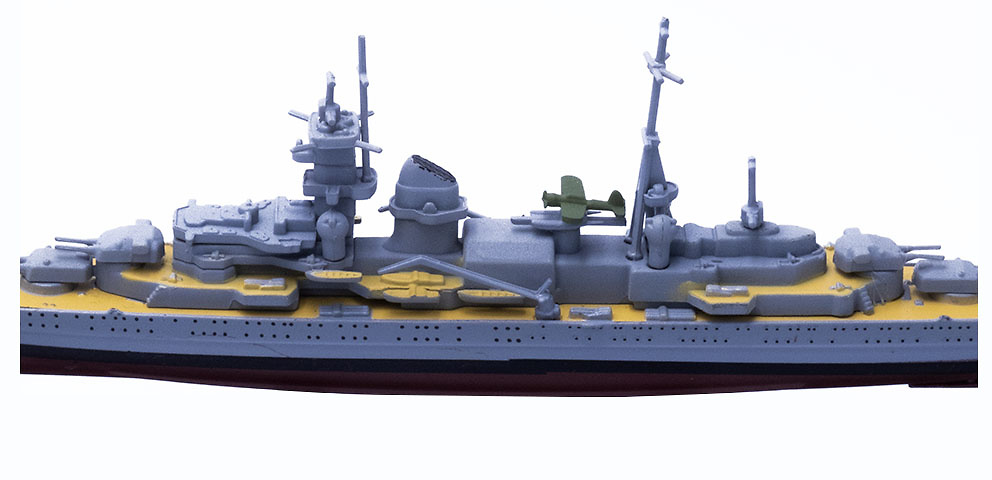 Crucero Pesado Blücher, Kriegsmarine, 1939, 1:1250, DeAgostini 