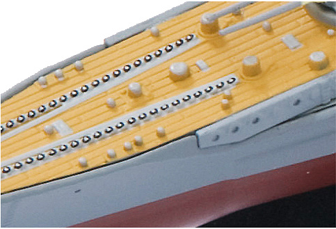 Crucero japonés Kongo, 1912-44, 1:1100, Eaglemoss 