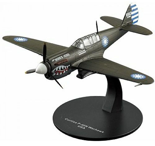 Curtiss P-40 Warhawk, 2ª G.M., USA, 1:72, DeAgostini 