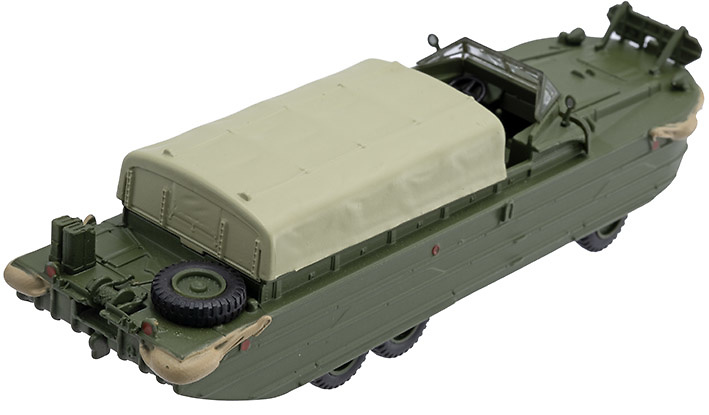 DUKW-353 vehículo anfibio del ejérctio de los EEUU, Segunda G.M., 1:72, DeAgostini 