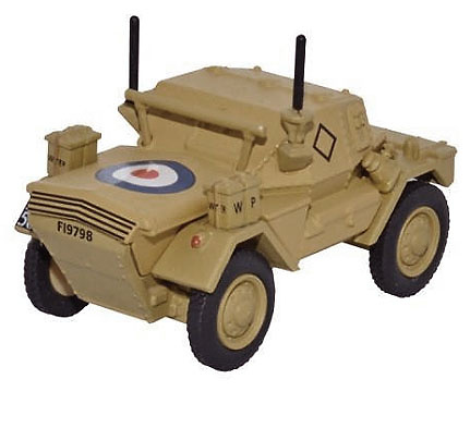 Daimler Dingo Scout Car, HQ 2nd Div, RAF, El Alamein, 1942, 1:76, Oxford 