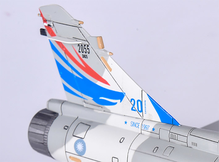 Dassault Mirage 2000-5DI 2055 Taiwan Air Force, 1:72, Panzerkampf 