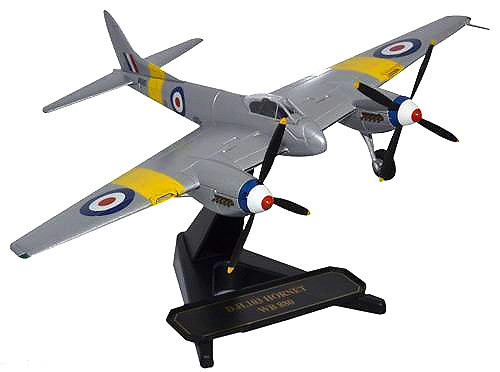 De Havilland DH.103 Hornet F3 RAF, Royal Air Force, 1:72, Oxford 