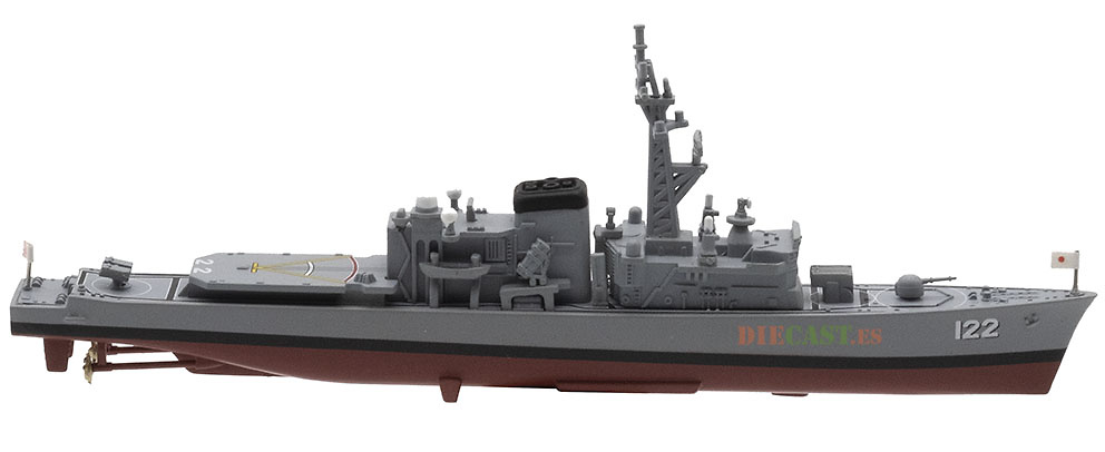 Destructor Hatsuyuki DD-122, Fuerza de Autodefensa Marítima de Japón (JMSDF), 1982/2010, 1:900, DeAgostini 