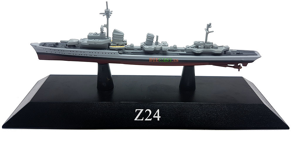 Destructor Z24, Kriegsmarine, 1940, 1:1250, DeAgostini 