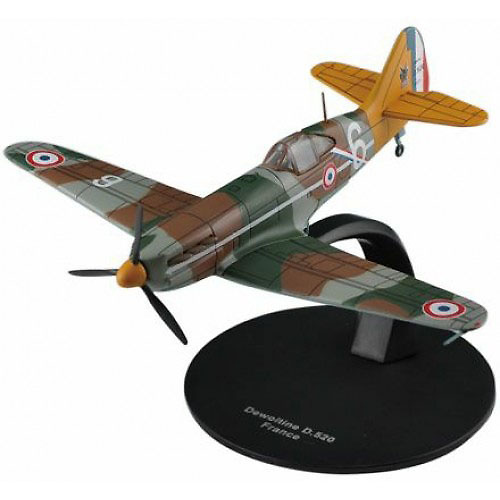 Dewoitine D.520, Ejército del Aire francés, 2ª G.M., 1:72, DeAgostini 