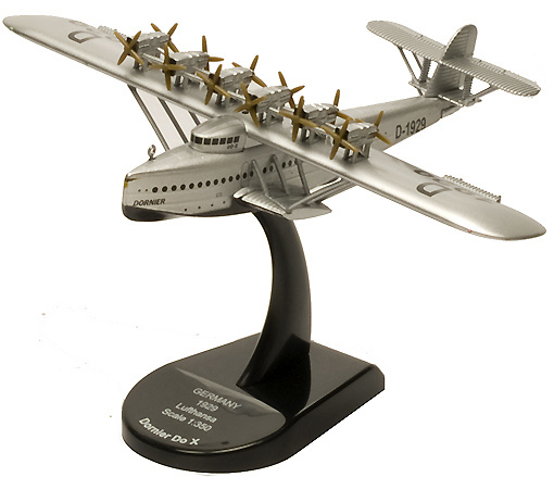 Dornier Do X, Lufthansa, Germany 1929, 1:350, Del Prado 