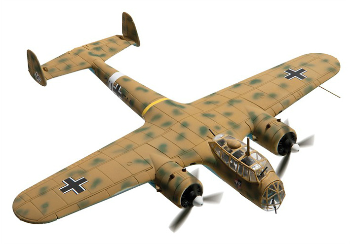 Dornier Do17Z-1 'Horst Wessel', Zg26, Libya, Western Desert, 1941-42, 1:72, Corgi 