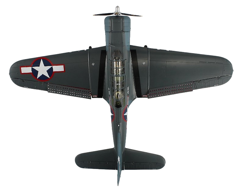 Douglas SBD-2 Dauntless, US EEUU White 45, VB-16, USS Lexington, 1943, 1:32, Hobby Master 