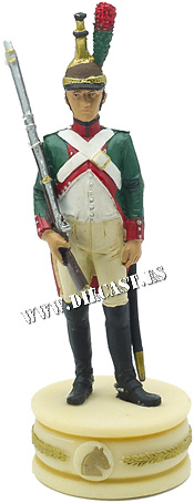 Dragón de Línea, Ejército Francés, 1:24, Altaya 