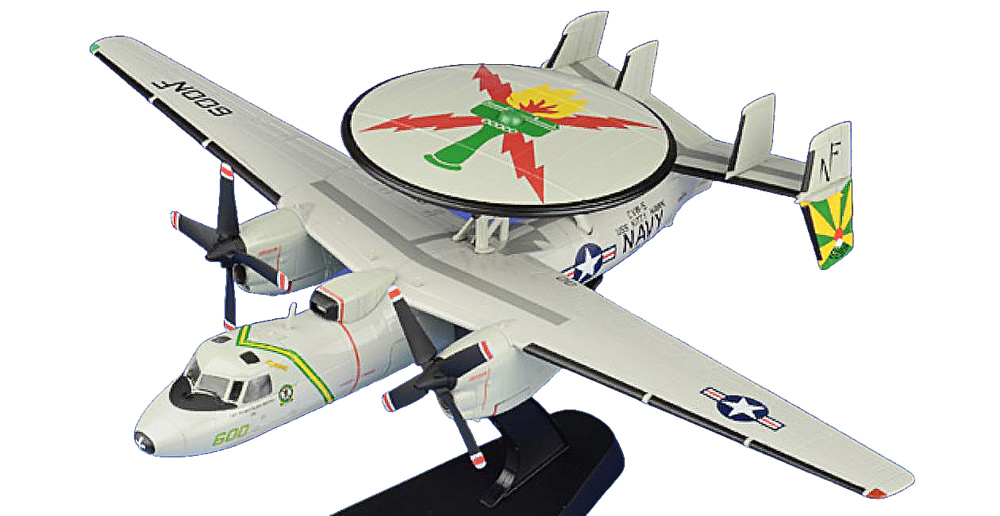 E-2C Hawkeye, USN VAW-115 Liberty Bells, USS Kitty Hawk, 2003, 1:72, Hobby Master 