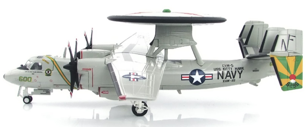 E-2C Hawkeye, USN VAW-115 Liberty Bells, USS Kitty Hawk, 2003, 1:72, Hobby Master 