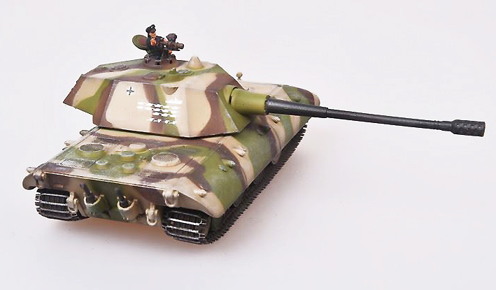 E100 Ausf C, Tanque Super Pesado, Alemania, 1946, 1:72, Modelcollect 