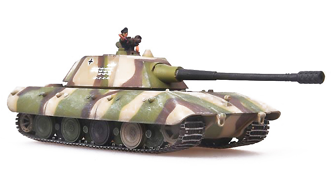 E100 Ausf C, Tanque Super Pesado, Alemania, 1946, 1:72, Modelcollect 