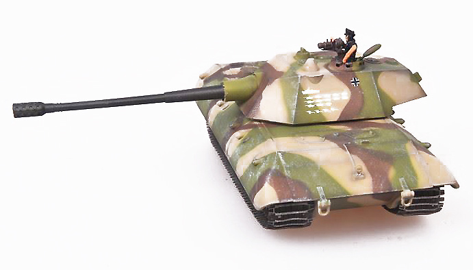 E100 Ausf C, Tanque Super Pesado, Alemania, 1946, 1:72, Modelcollect 