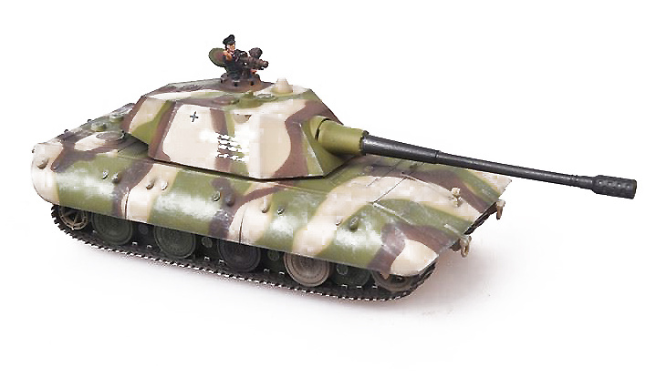 E100 Ausf C, Tanque Super Pesado, Alemania, 1946, 1:72, Modelcollect 