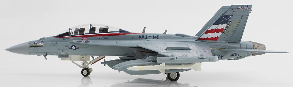 EA-18G Growler, USN VAQ-140 Patriots, AG500, USS Harry S. Truman, 2015, 1:72, Hobby Master 