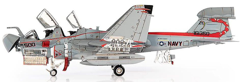 EA6B Prowler, US Navy 161350/500, VAQ-132 Scorpions, 2005, 1:72, JC Wings 