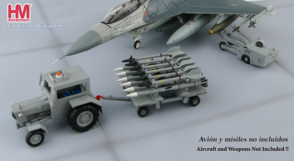 Equipo moderno de carga de armamento, USA, 1:72, Hobby Master 