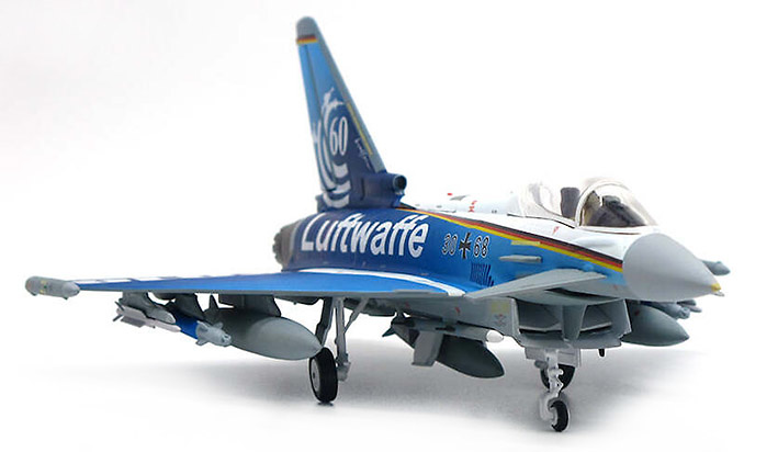 Eurofighter EF-2000 Typhoon S, Luftwaffe, Escuadrón del 60 Aniversario , Alemania, 2016, 1:72, JC Wings 