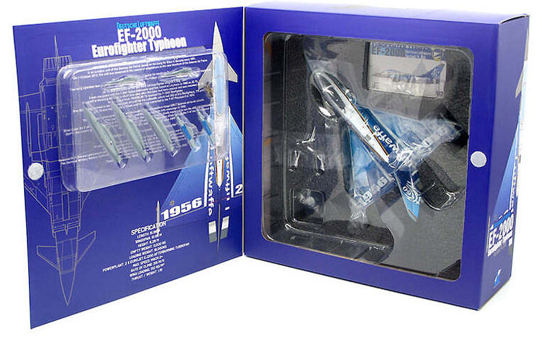 Eurofighter EF-2000 Typhoon S, Luftwaffe, Escuadrón del 60 Aniversario , Alemania, 2016, 1:72, JC Wings 