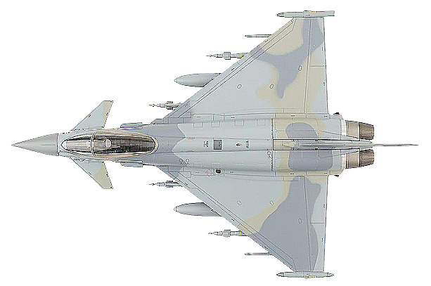 Eurofighter Typhoon, Fuerza Aérea de Kuwait, 414, Kuwait, 1:72, Hobby Master 