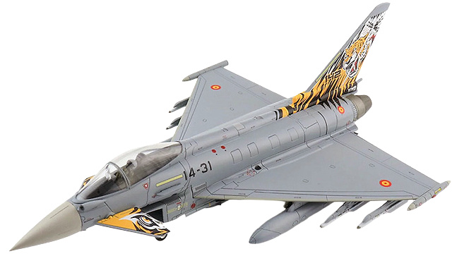 Eurofighter Typhoon 14-31, Ala 14, Ejército del Aire de España, Nato Tiger Meet 2018, 1:72, Hobby Master 