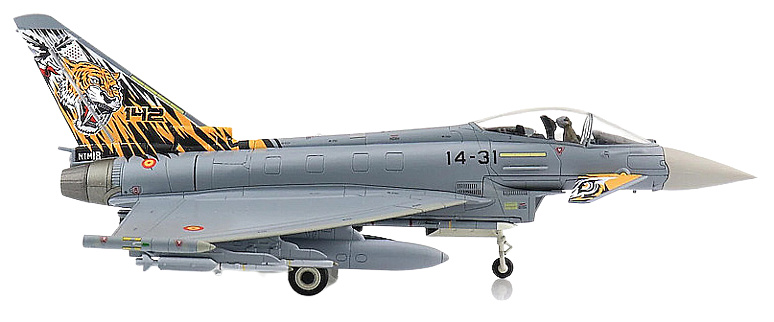 Eurofighter Typhoon 14-31, Ala 14, Ejército del Aire de España, Nato Tiger Meet 2018, 1:72, Hobby Master 